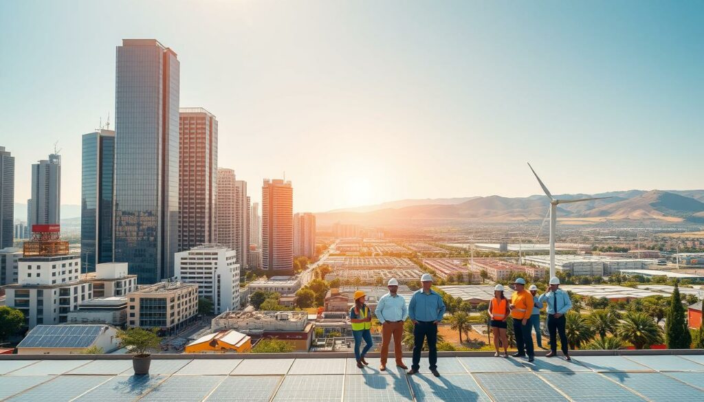 فرص العمل في الطاقة المتجددة بإسبانيا